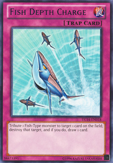 Fish Depth Charge (Purple) [DL14-EN018] Rare | Galactic Gamez