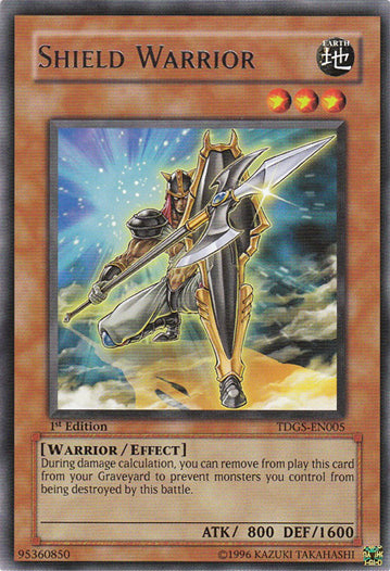 Shield Warrior [TDGS-EN005] Rare | Galactic Gamez