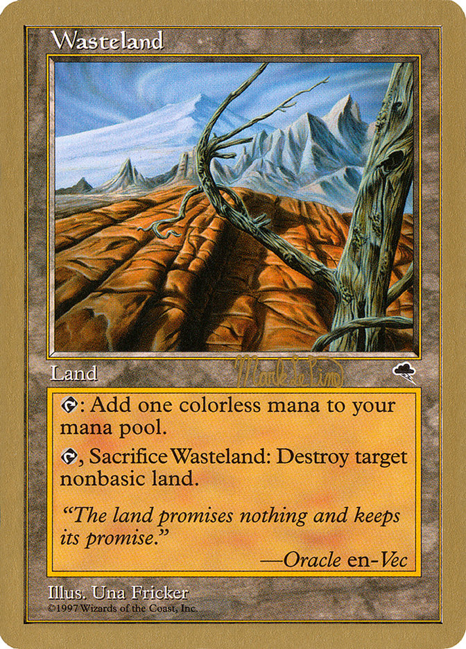 Wasteland (Mark Le Pine) [World Championship Decks 1999] | Galactic Gamez