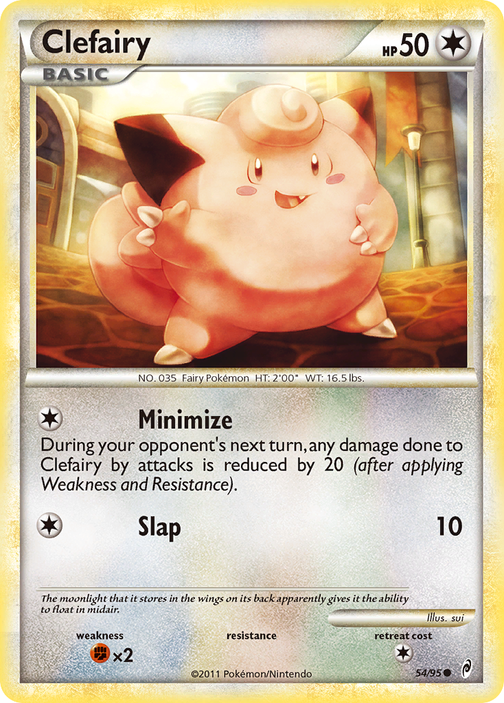 Clefairy (54/95) [HeartGold & SoulSilver: Call of Legends] | Galactic Gamez
