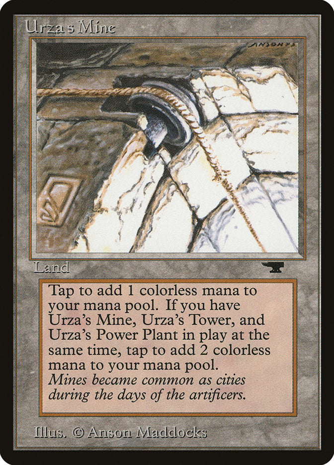 Urza's Mine (Pulley Embedded in Stone) [Antiquities] | Galactic Gamez