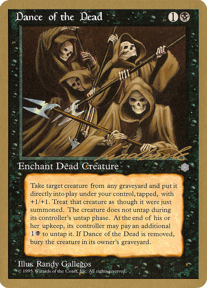 Dance of the Dead (Leon Lindback) [Pro Tour Collector Set] | Galactic Gamez