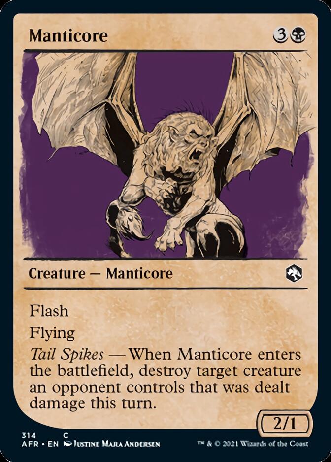 Manticore (Showcase) [Dungeons & Dragons: Adventures in the Forgotten Realms] | Galactic Gamez