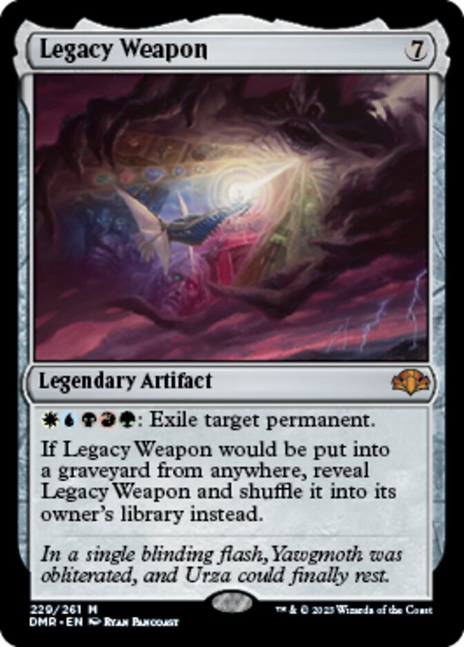 Legacy Weapon [Dominaria Remastered] | Galactic Gamez