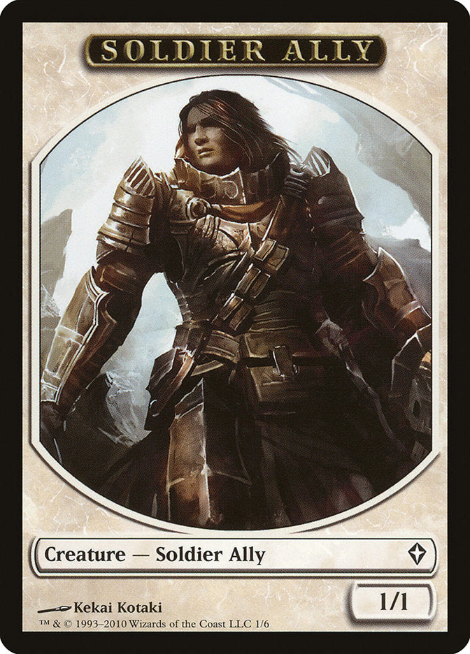 Soldier Ally [Worldwake Tokens] | Galactic Gamez