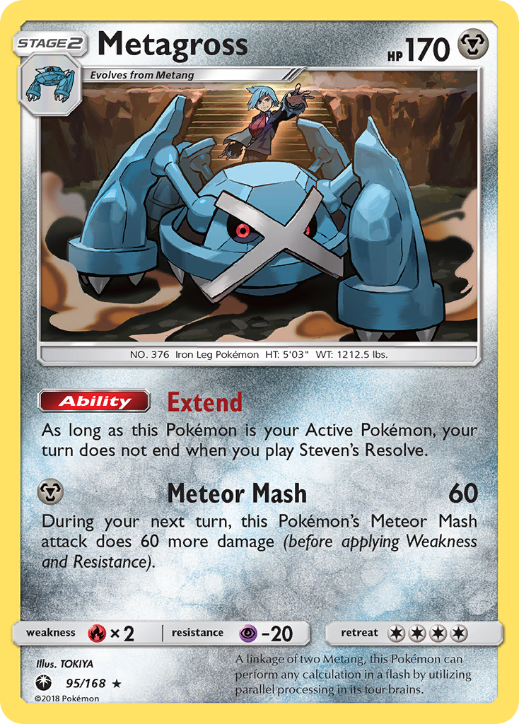 Metagross (95/168) [Sun & Moon: Celestial Storm] | Galactic Gamez