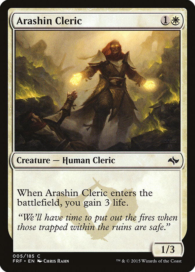 Arashin Cleric [Fate Reforged] | Galactic Gamez