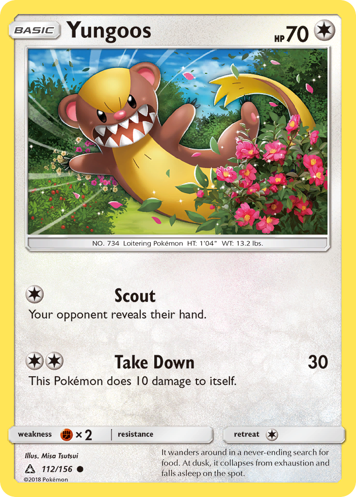 Yungoos (112/156) [Sun & Moon: Ultra Prism] | Galactic Gamez