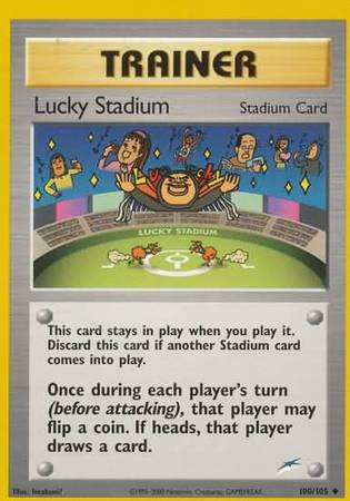 Lucky Stadium (100/105) [Neo Destiny Unlimited] | Galactic Gamez