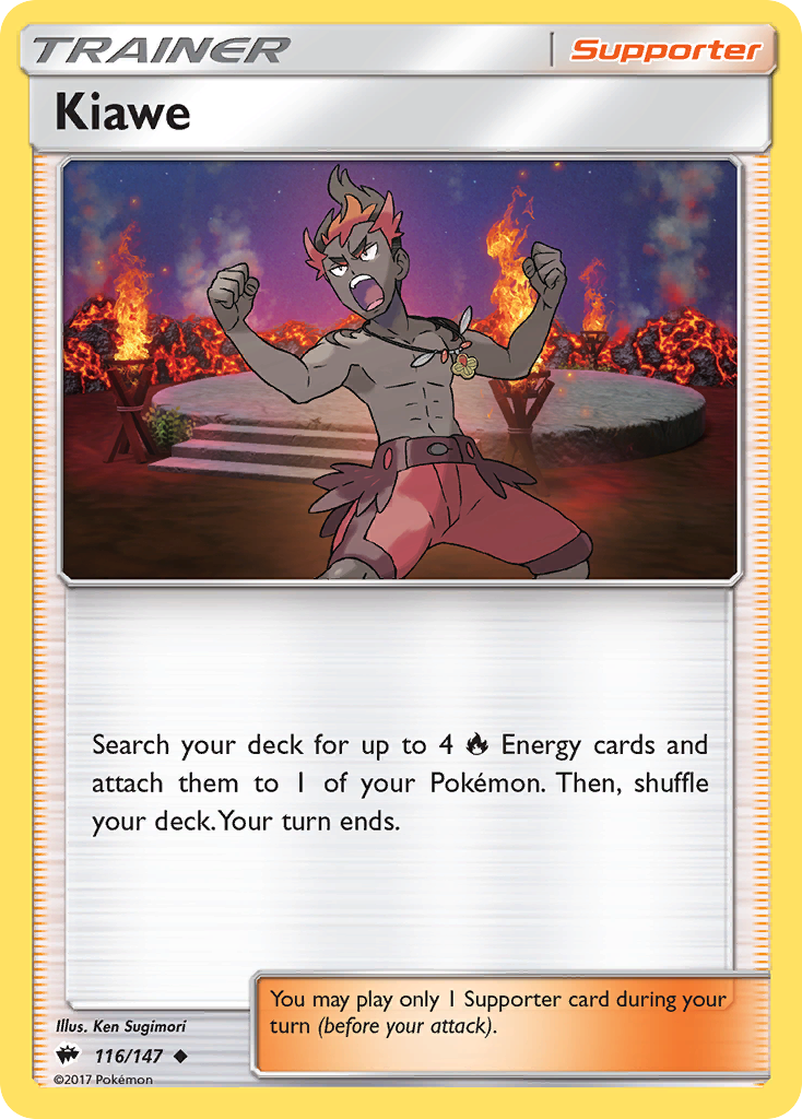 Kiawe (116/147) [Sun & Moon: Burning Shadows] | Galactic Gamez