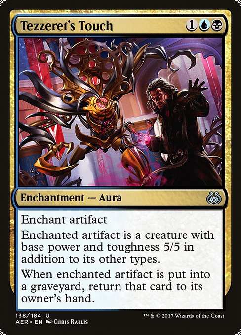 Tezzeret's Touch [Aether Revolt] | Galactic Gamez