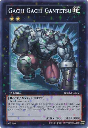 Gachi Gachi Gantetsu [BP01-EN025] Starfoil Rare | Galactic Gamez