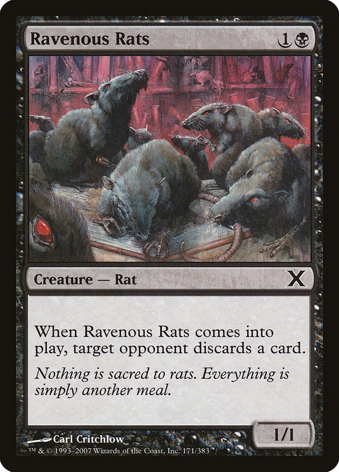 Ravenous Rats [Tenth Edition] | Galactic Gamez