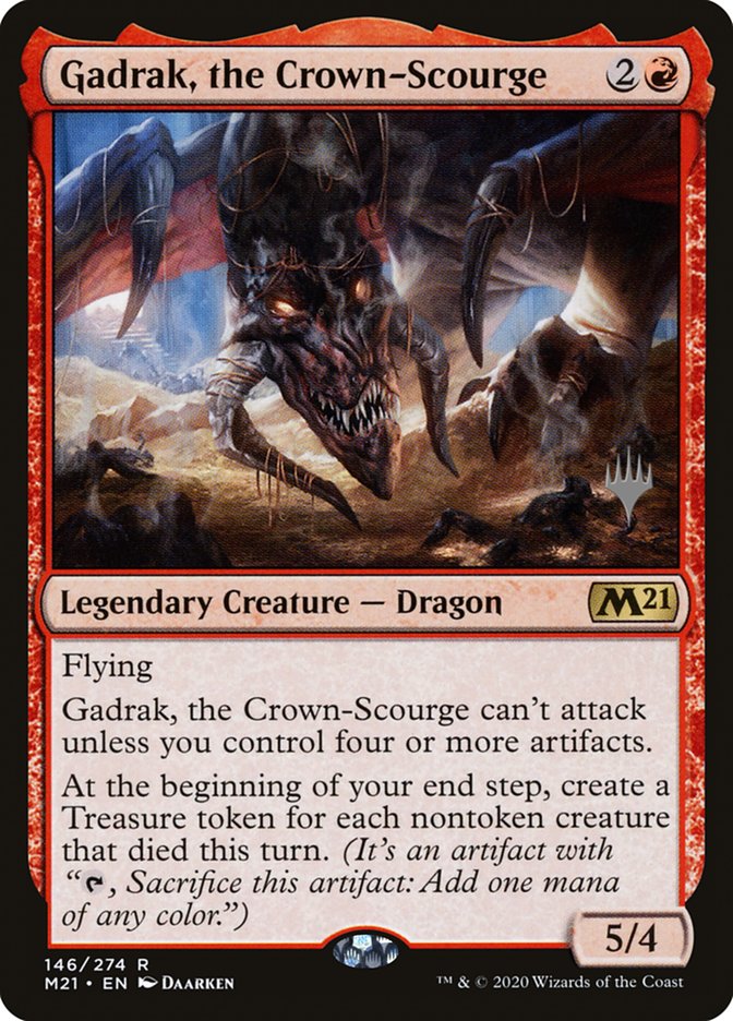 Gadrak, the Crown-Scourge (Promo Pack) [Core Set 2021 Promos] | Galactic Gamez