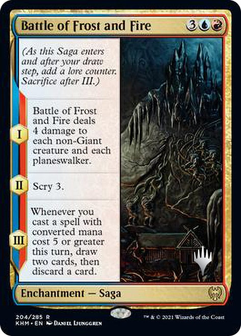 Battle of Frost and Fire [Kaldheim Promo Pack] | Galactic Gamez