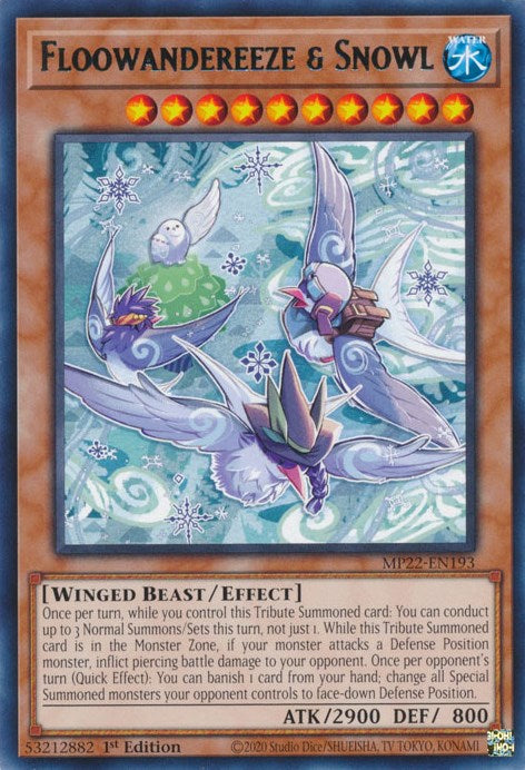 Floowandereeze & Snowl [MP22-EN193] Rare | Galactic Gamez