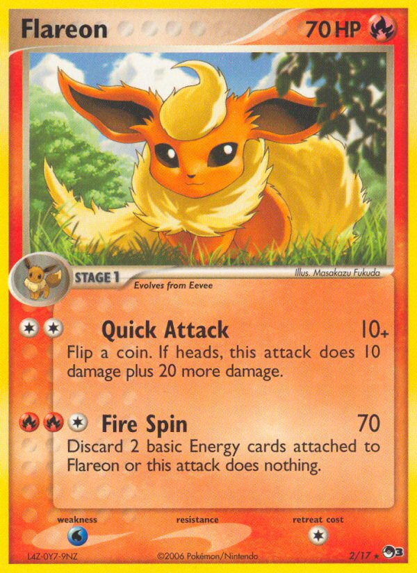 Flareon (2/17) [POP Series 3] | Galactic Gamez