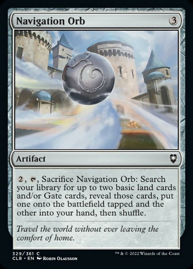 Navigation Orb [Commander Legends: Battle for Baldur's Gate] | Galactic Gamez