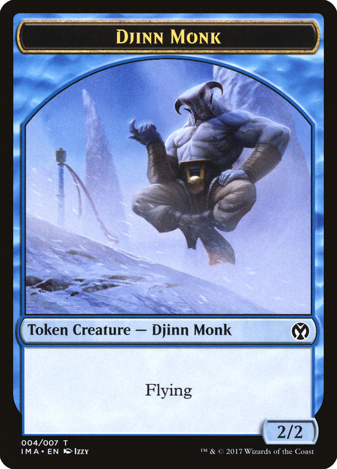 Djinn Monk [Iconic Masters Tokens] | Galactic Gamez
