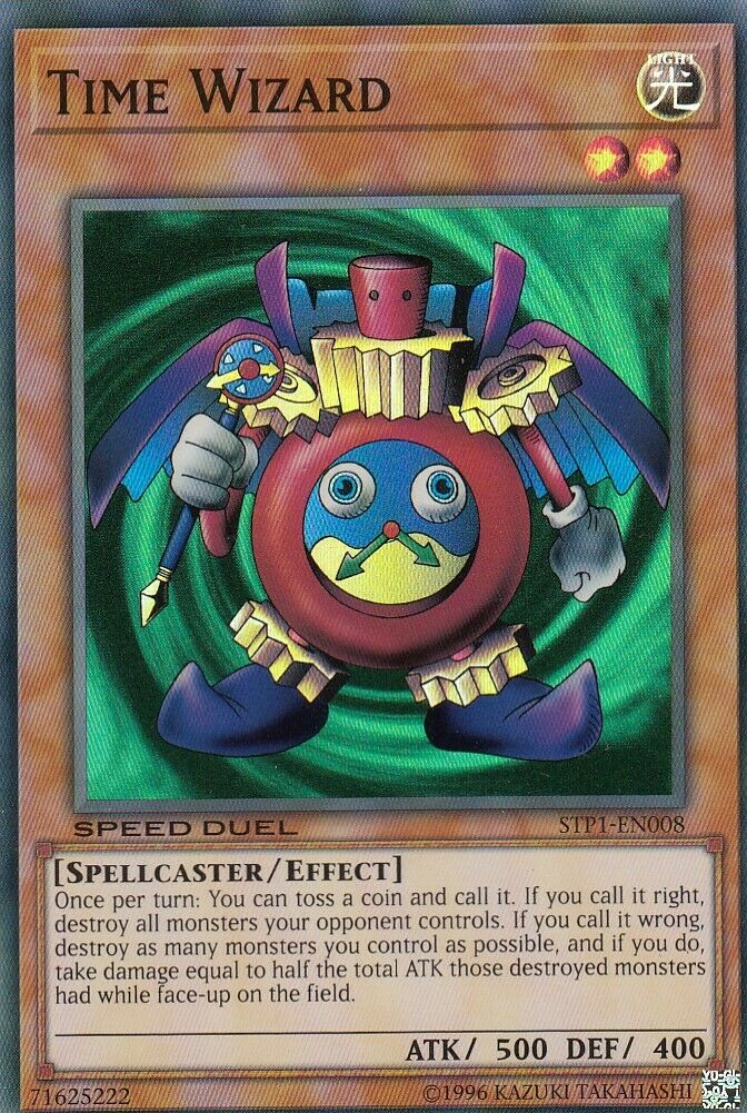 Time Wizard [STP1-EN008] Super Rare | Galactic Gamez