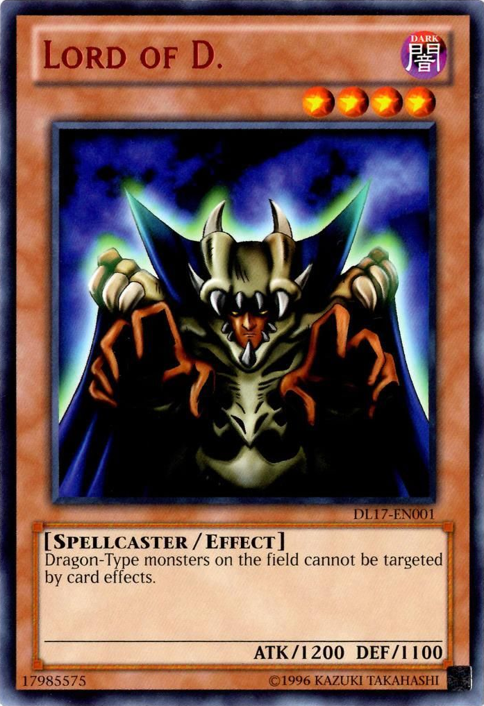 Lord of D. (Red) [DL17-EN001] Rare | Galactic Gamez