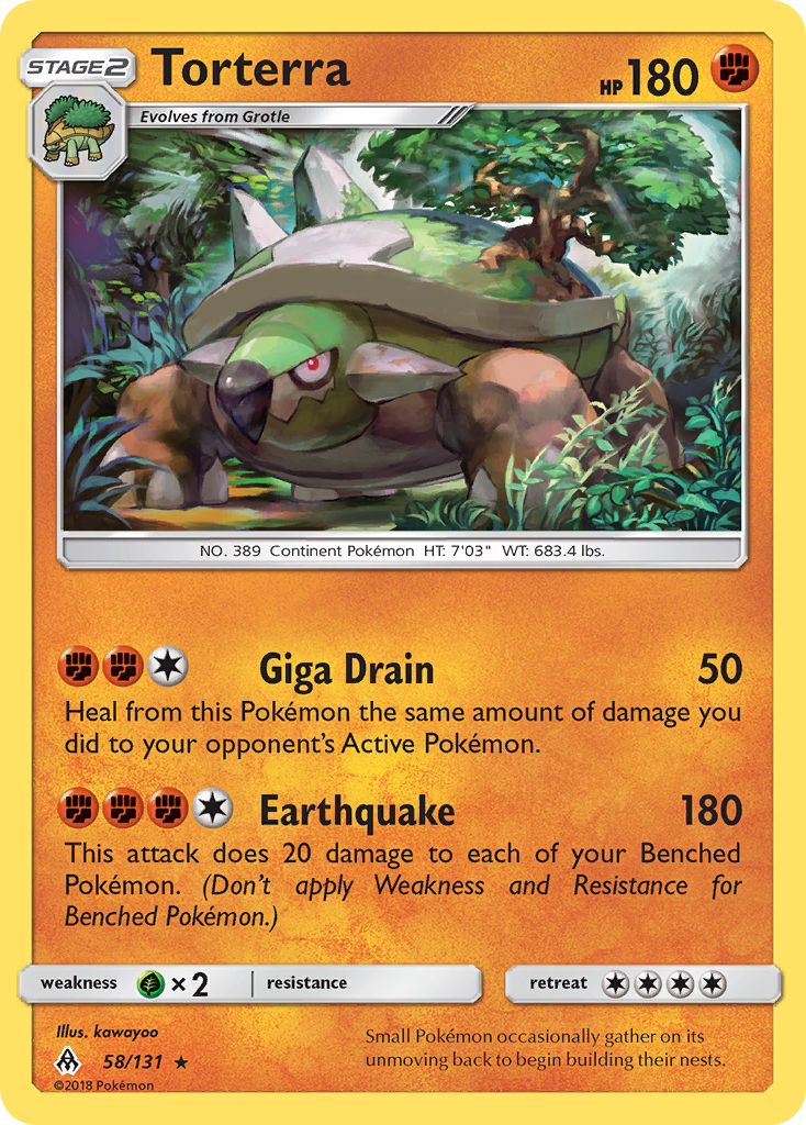 Torterra (58/131) [Sun & Moon: Forbidden Light] | Galactic Gamez