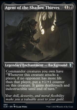 Agent of the Shadow Thieves (Foil Etched) [Commander Legends: Battle for Baldur's Gate] | Galactic Gamez