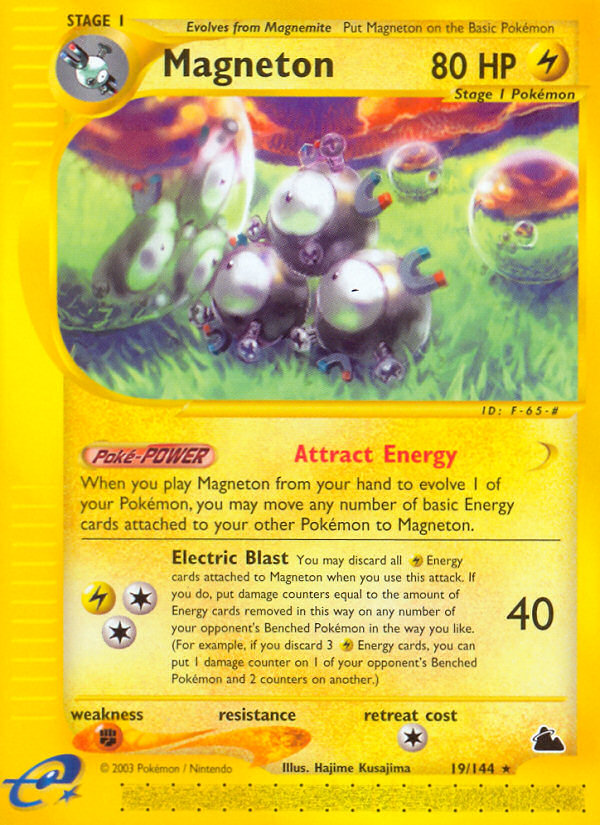 Magneton (19/144) [Skyridge] | Galactic Gamez