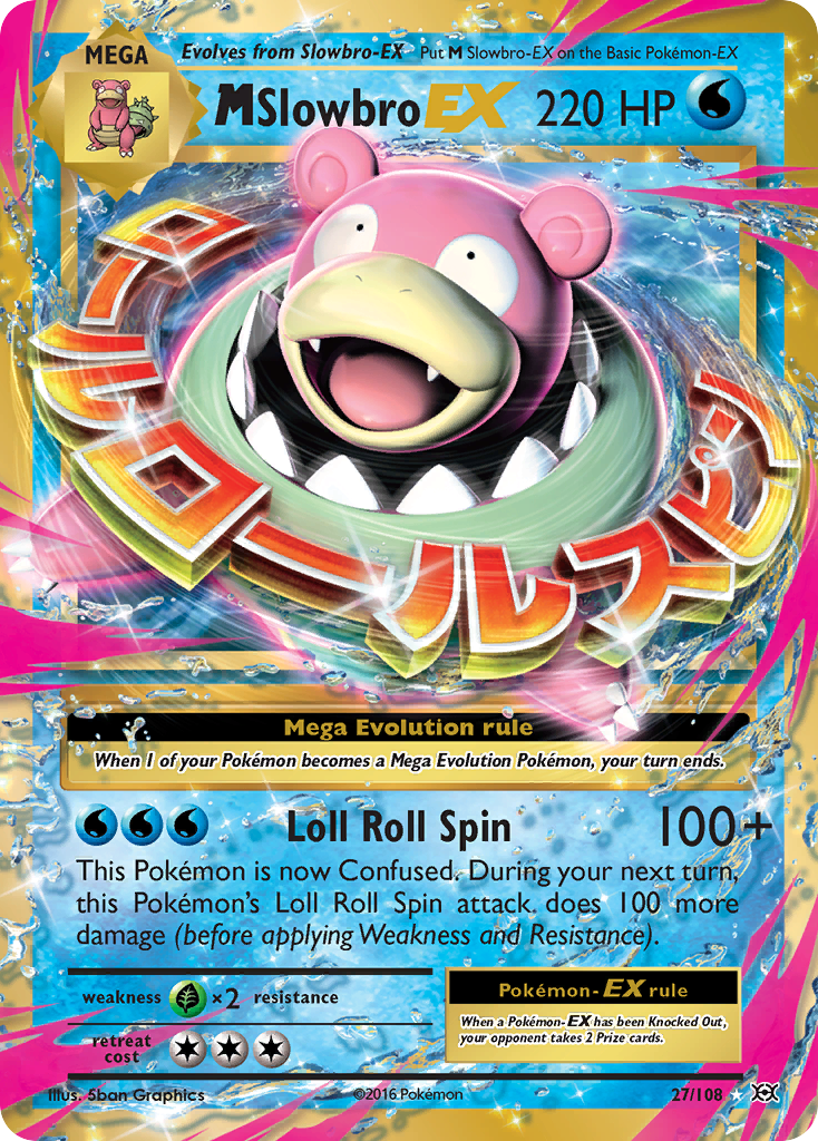 M Slowbro EX (27/108) [XY: Evolutions] | Galactic Gamez