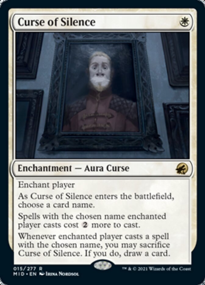 Curse of Silence [Innistrad: Midnight Hunt] | Galactic Gamez