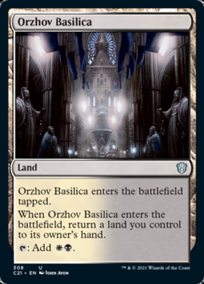 Orzhov Basilica [Commander 2021] | Galactic Gamez