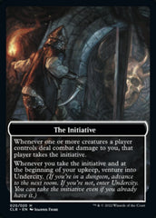 The Initiative // Undercity Double-sided Token [Commander Legends: Battle for Baldur's Gate Tokens] | Galactic Gamez