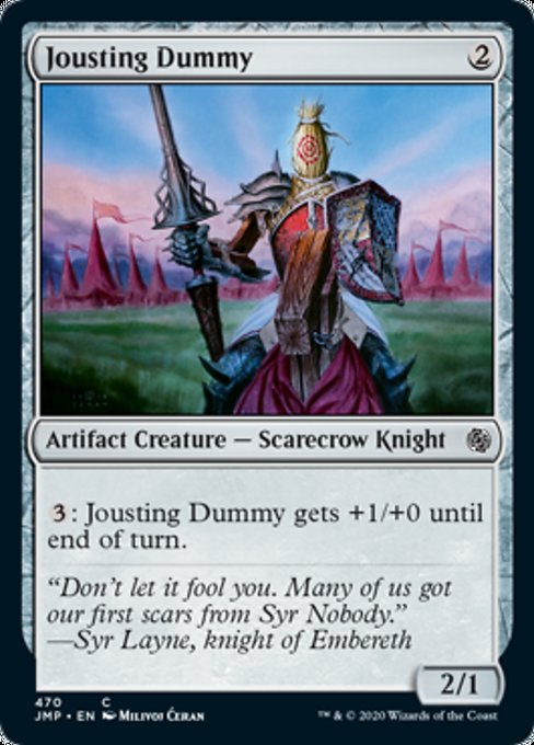 Jousting Dummy [Jumpstart] | Galactic Gamez