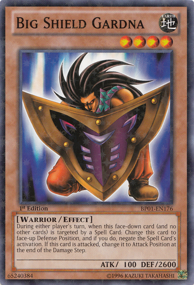 Big Shield Gardna [BP01-EN176] Starfoil Rare | Galactic Gamez