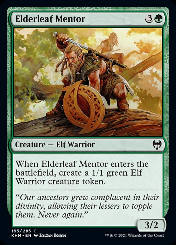 Elderleaf Mentor [Kaldheim] | Galactic Gamez