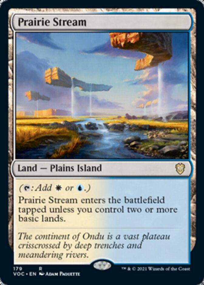 Prairie Stream [Innistrad: Crimson Vow Commander] | Galactic Gamez