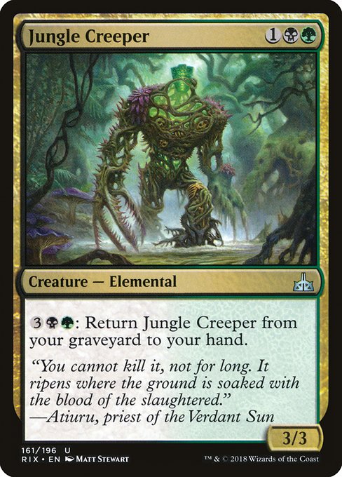 Jungle Creeper [Rivals of Ixalan] | Galactic Gamez