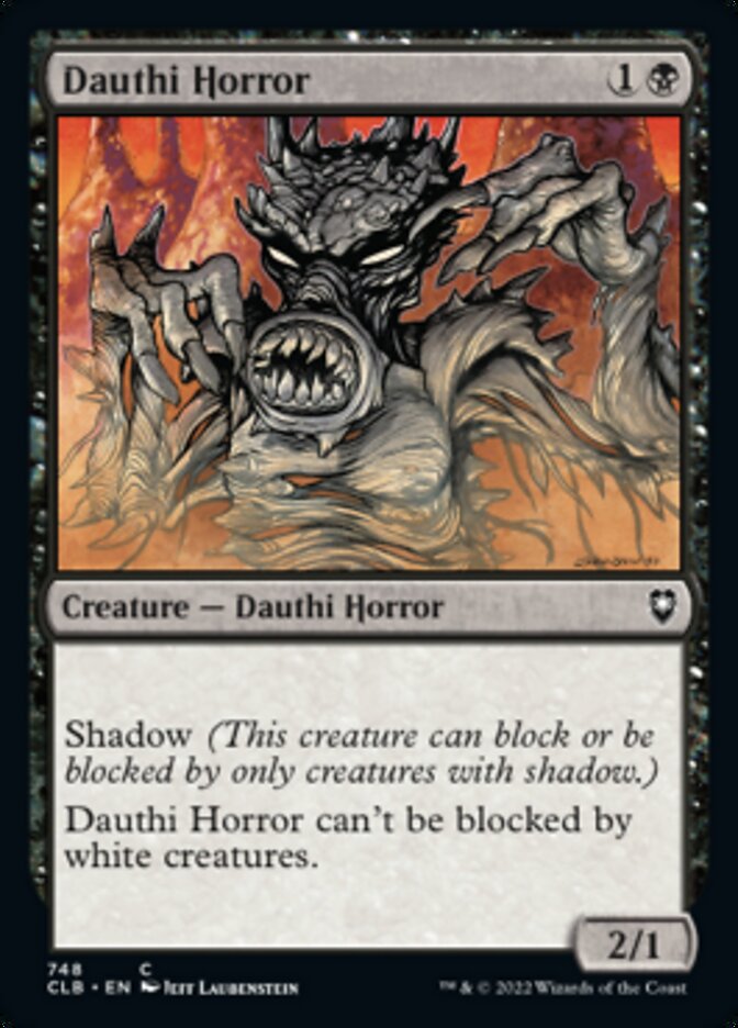 Dauthi Horror [Commander Legends: Battle for Baldur's Gate] | Galactic Gamez