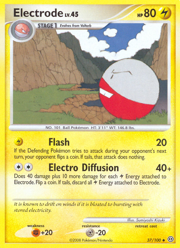 Electrode (37/100) [Diamond & Pearl: Stormfront] | Galactic Gamez