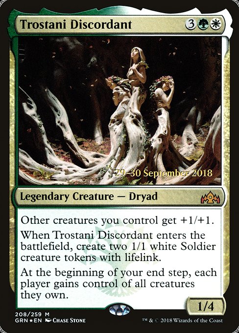 Trostani Discordant [Guilds of Ravnica Promos] | Galactic Gamez