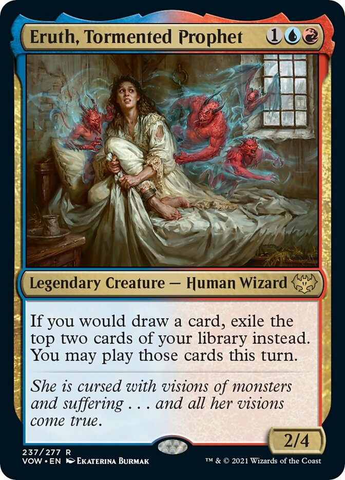 Eruth, Tormented Prophet [Innistrad: Crimson Vow] | Galactic Gamez