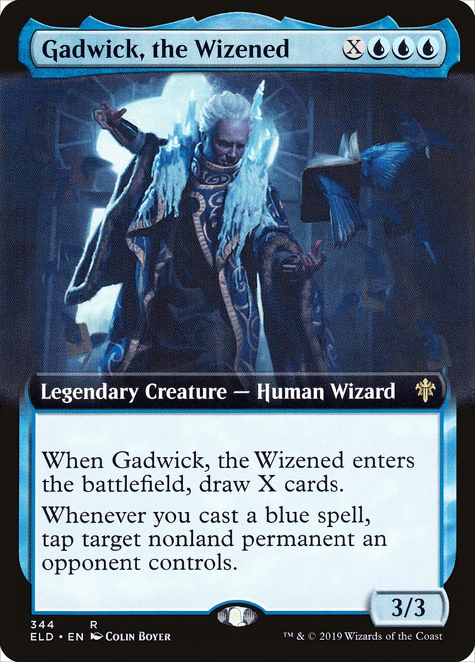 Gadwick, the Wizened (Extended Art) [Throne of Eldraine] | Galactic Gamez