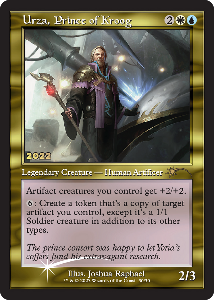 Urza, Prince of Kroog [30th Anniversary Promos] | Galactic Gamez