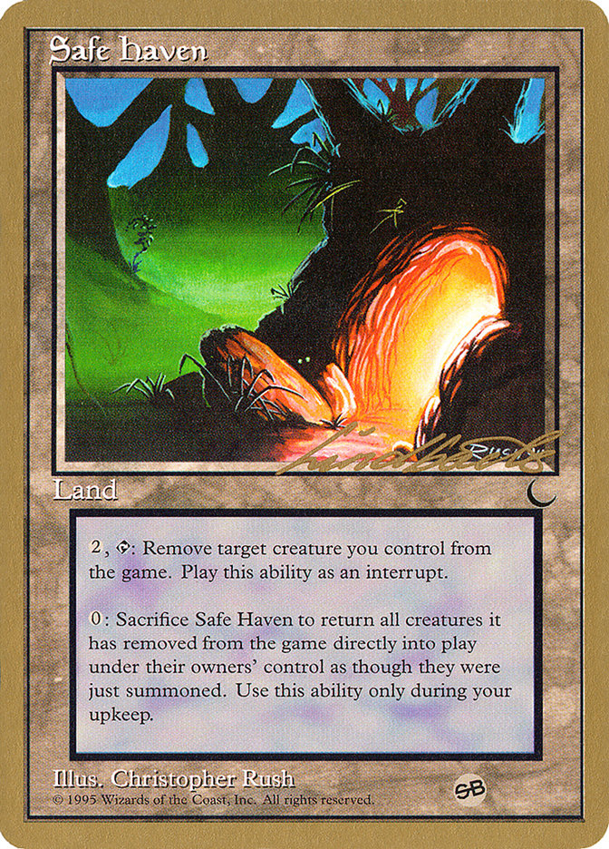 Safe Haven (Leon Lindback) (SB) [Pro Tour Collector Set] | Galactic Gamez