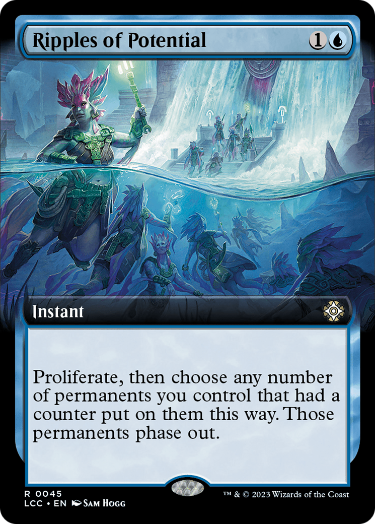 Ripples of Potential (Extended Art) [The Lost Caverns of Ixalan Commander] | Galactic Gamez