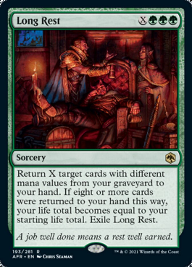 Long Rest [Dungeons & Dragons: Adventures in the Forgotten Realms] | Galactic Gamez