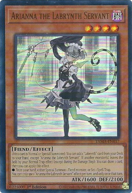 Arianna the Labrynth Servant [TAMA-EN017] Ultra Rare | Galactic Gamez