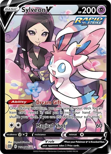 Sylveon V (TG14/TG30) [Sword & Shield: Brilliant Stars] | Galactic Gamez