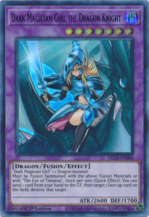 Dark Magician Girl the Dragon Knight (Purple) [DLCS-EN006] Ultra Rare | Galactic Gamez