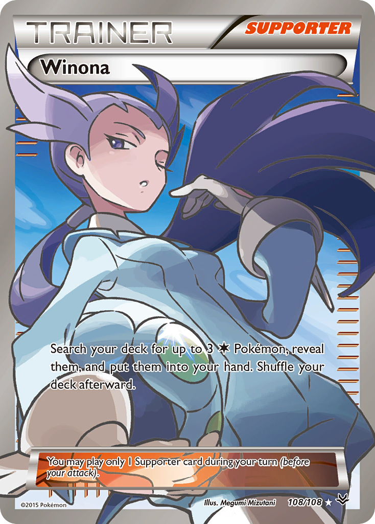 Winona (108/108) [XY: Roaring Skies] | Galactic Gamez